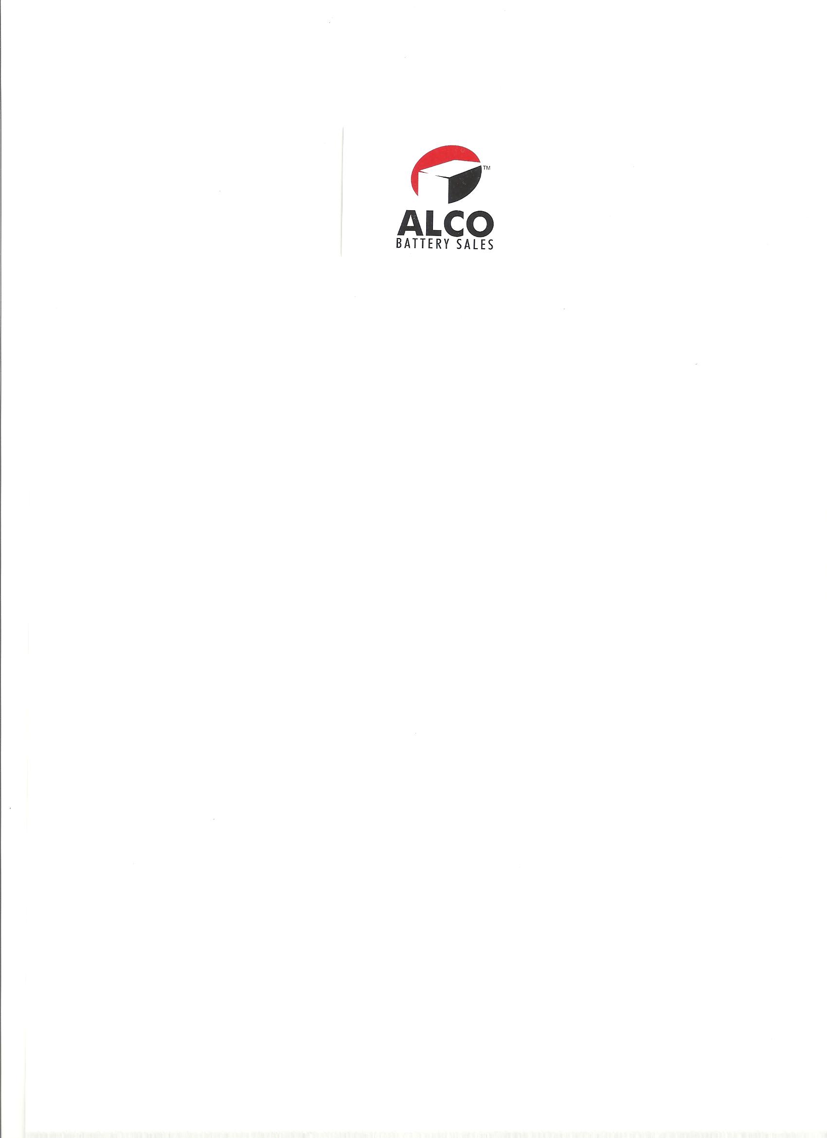 Alco Battery Sales (Aust) Pty. Ltd.